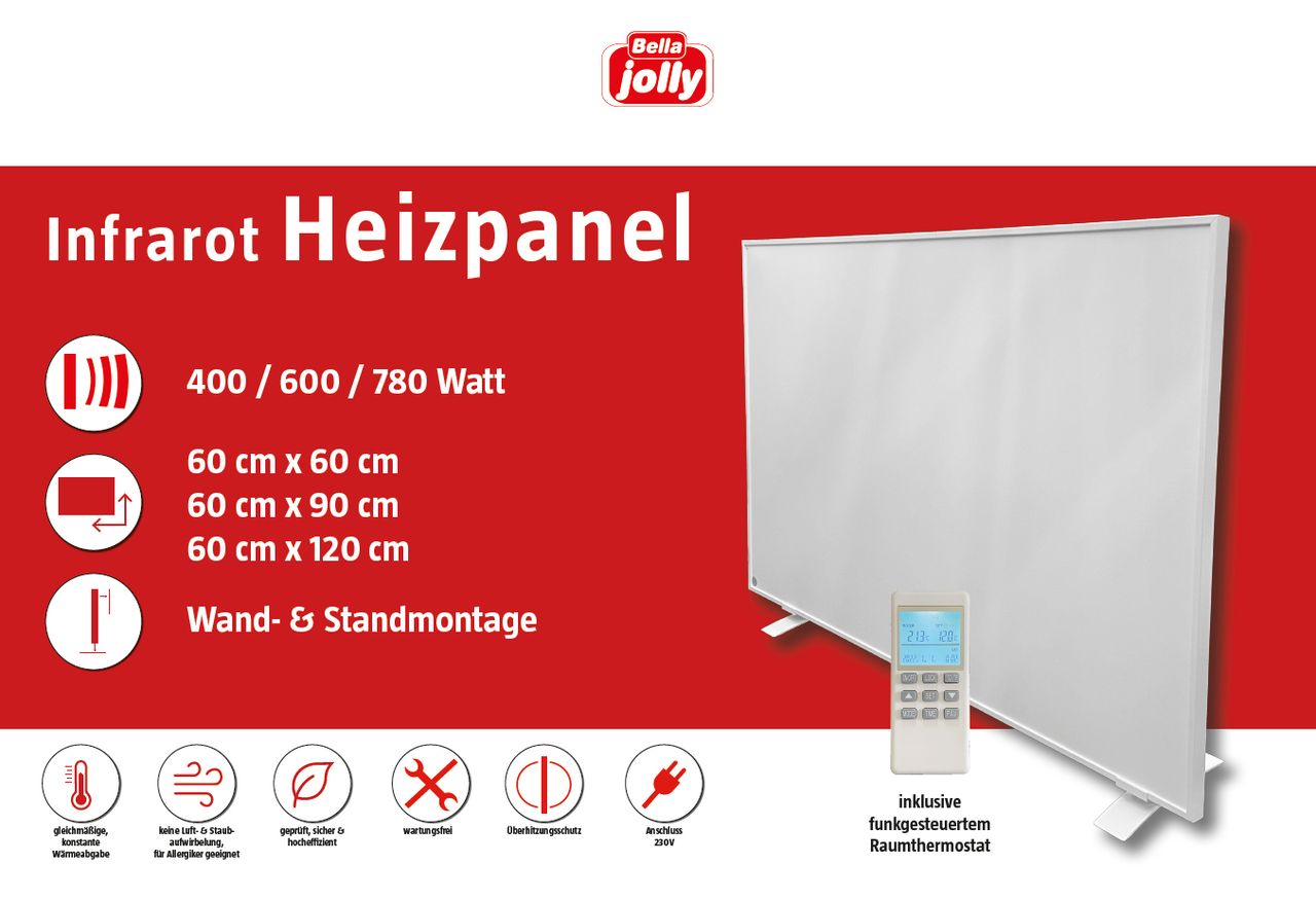 Jollytherm Infrarot Heizpanel 