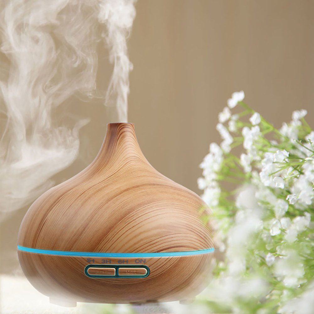 Blusmart Diffuser Aroma Diffuser, 0,55 l Wassertank, Haushalts-Schlafzimmer-Verdampfer