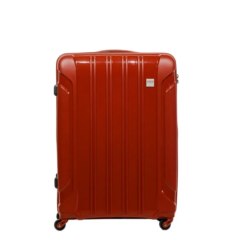 Swiss Bags Tourist Trolley L (75 cm) - Red Wine