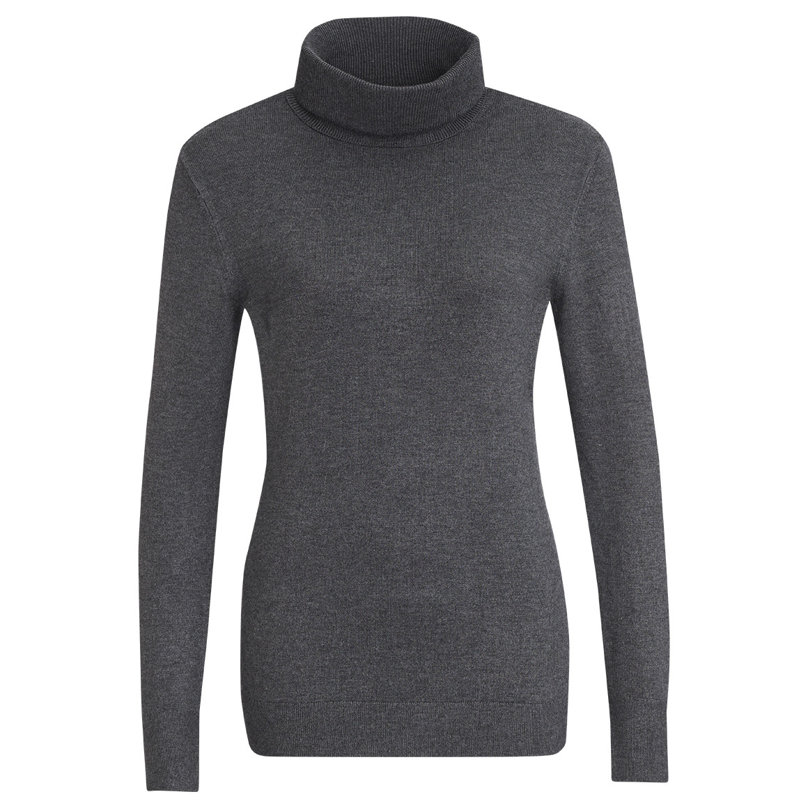 Damen Rollkragenpullover aus Feinstrick