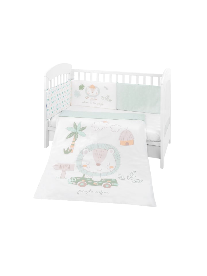 Kikkaboo Bettwäsche 4-teilig Decke in grün günstig kaufen onesize