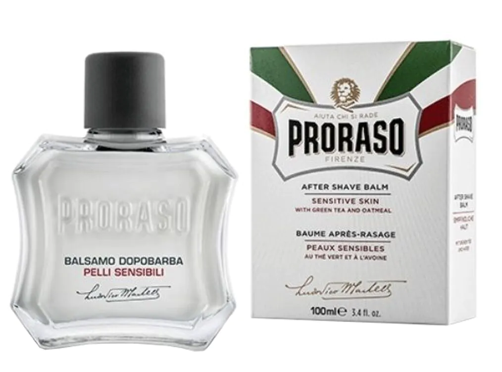 „Proraso Sensitive“ žaliosios arbatos balzamas po skutimosi