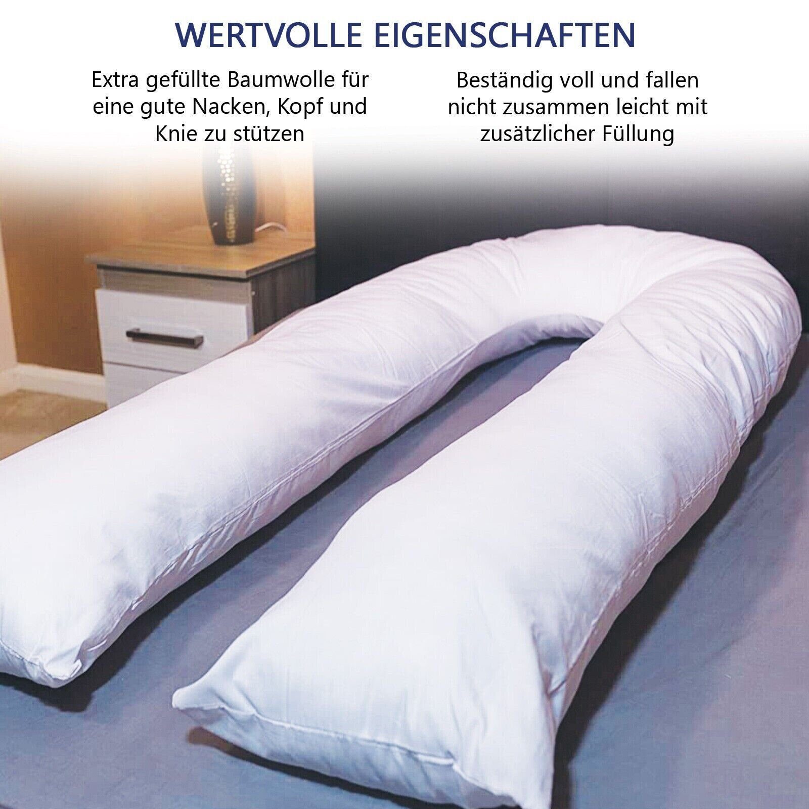 Landster Seitenschläferkissen U förmiges Schwangerschaftskissen Seitenschläferkissen U kissen