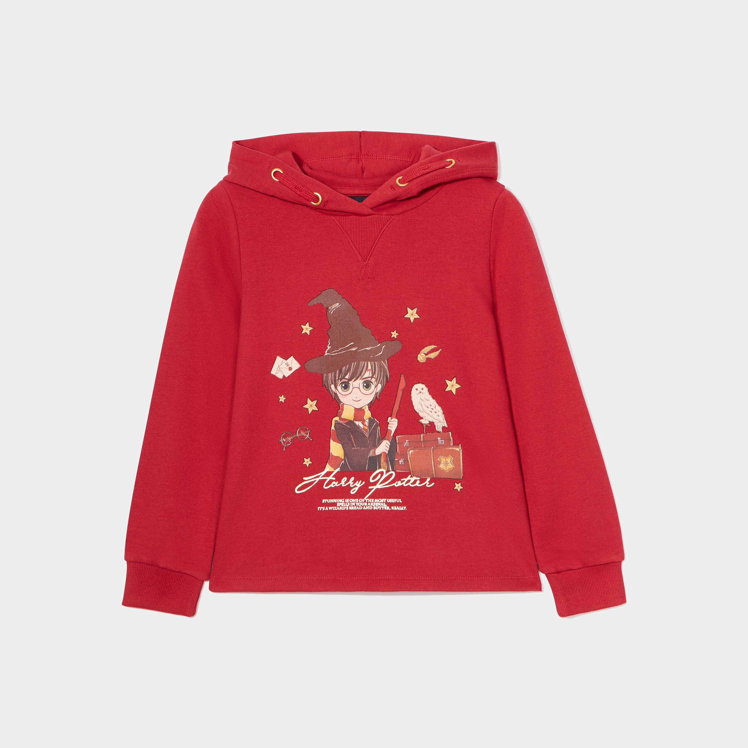 Sweat à capuche hoodie Harry Potter bordeaux fille | La Halle