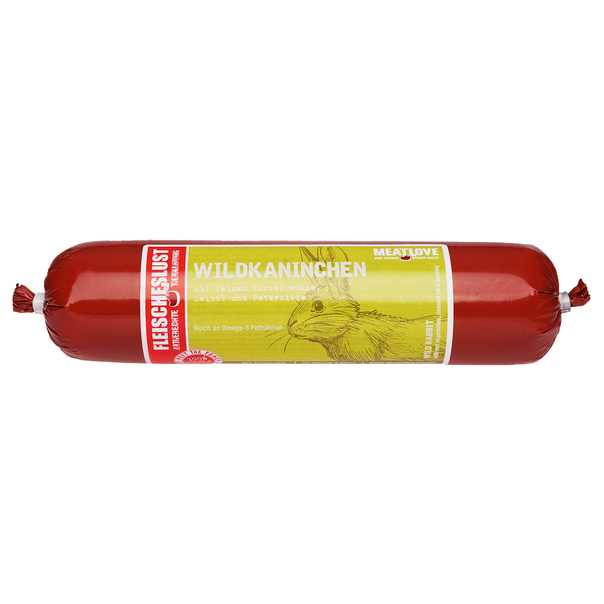 Fleischeslust Futterwurst Wildkaninchen kaufen bei ZooRoyal