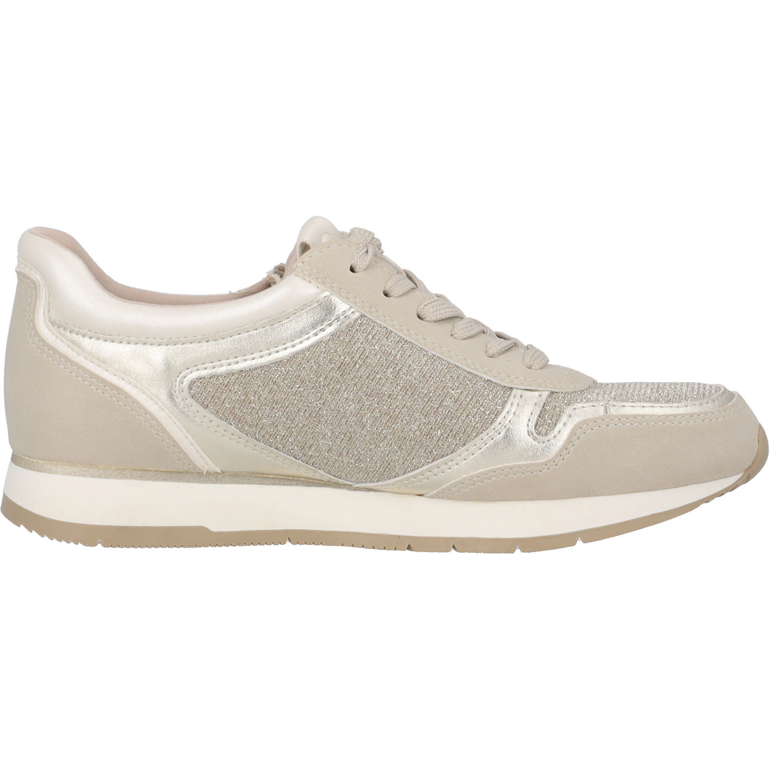 Tamaris 23603, Sneakers Low, Damen, Beige