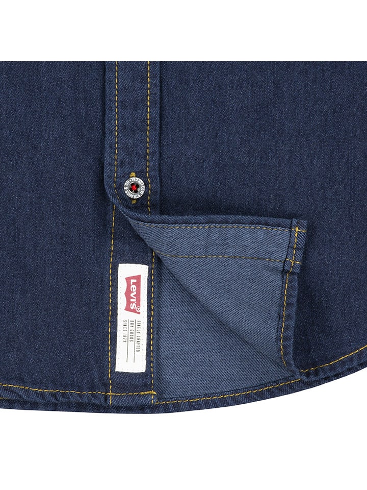Levi's Kids Jeans-Hemd in Dunkelblau günstig kaufen