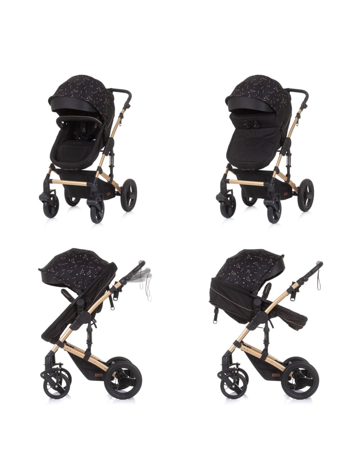 Chipolino Kinderwagen Camea 2 in 1 in schwarz günstig kaufen onesize