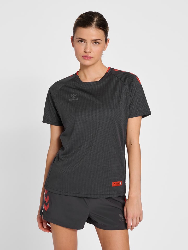 Hummel Hummel T-Shirt Raglanärmel Hmlpro Multisport Damen in FORGED IRON/QUIET SHADE günstig kaufen