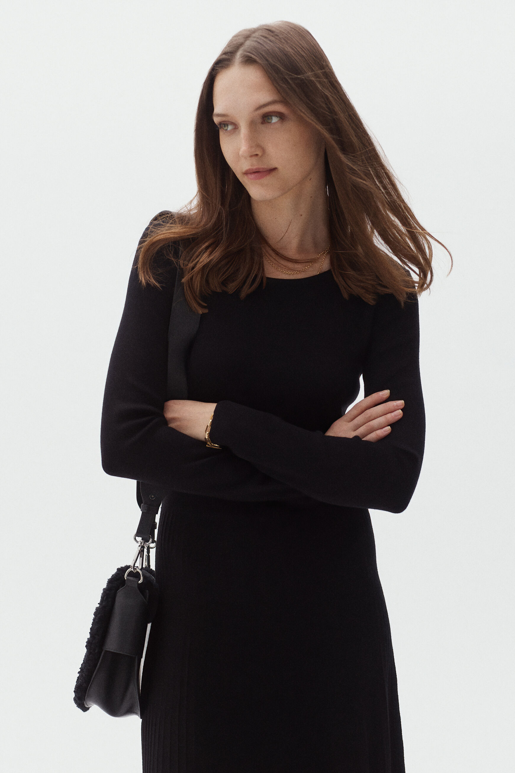robe addison noir femme