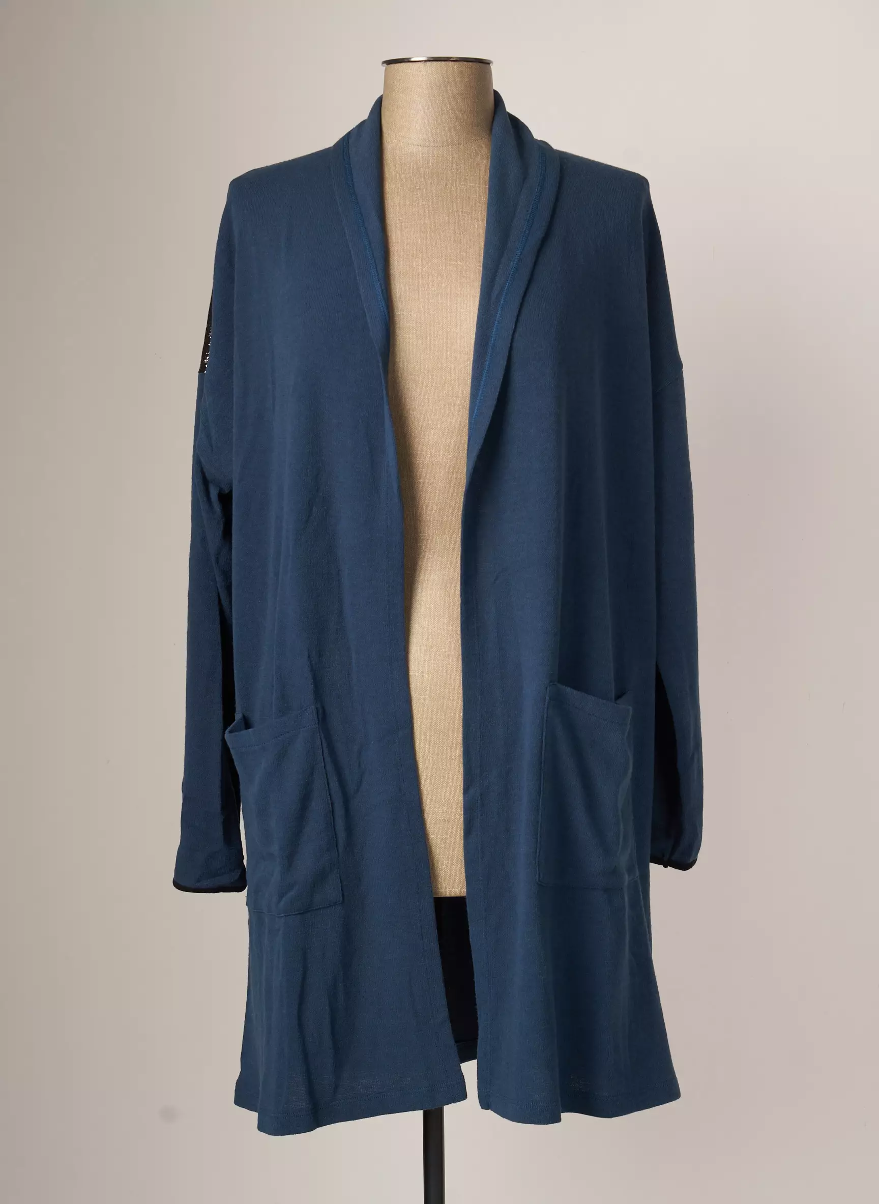 Maloka Cardigans Femme couleur bleu