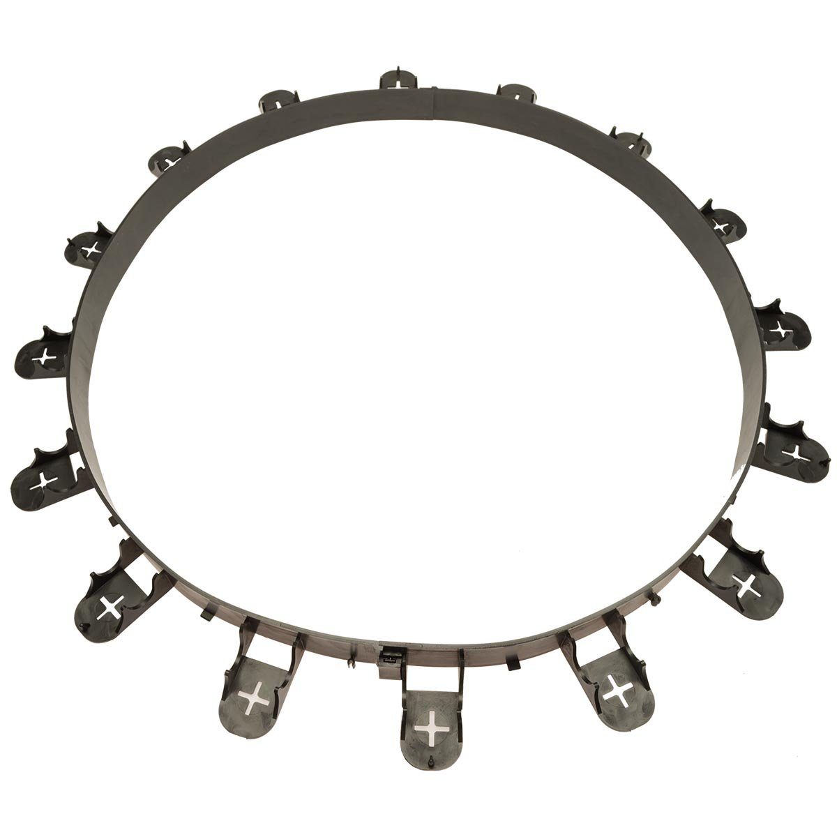 HaGa Rasenkante Flexible Rasenkante rund Beetumrandung Mähkante 1mx45mm mit