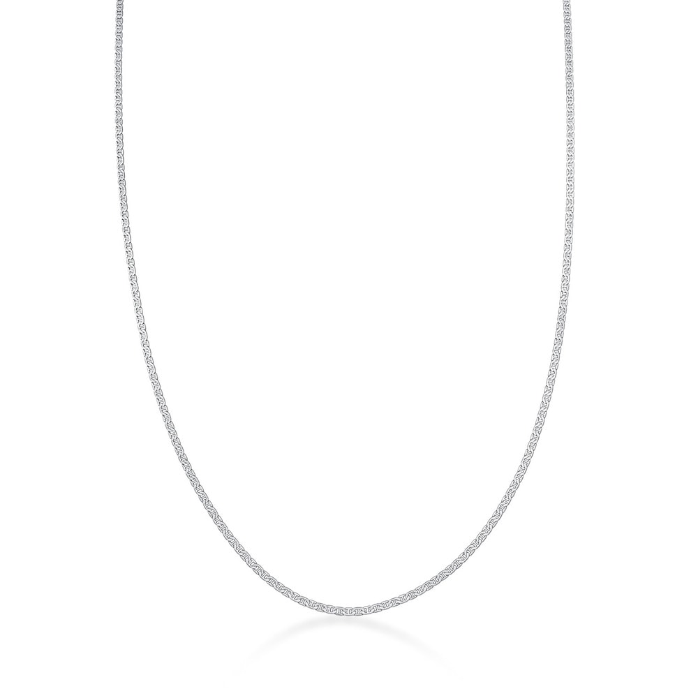 KUZZOI KUZZOI Collier Hommes de base massif moderne en argent sterling 925 collier