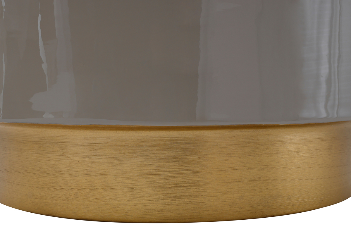 Kayoom Beistelltisch Art Deco 275 Grau