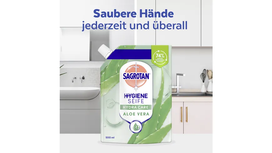 Sagrotan Sagrotan Handseife Nachfueller Aloe Vera 500ml 500 ml