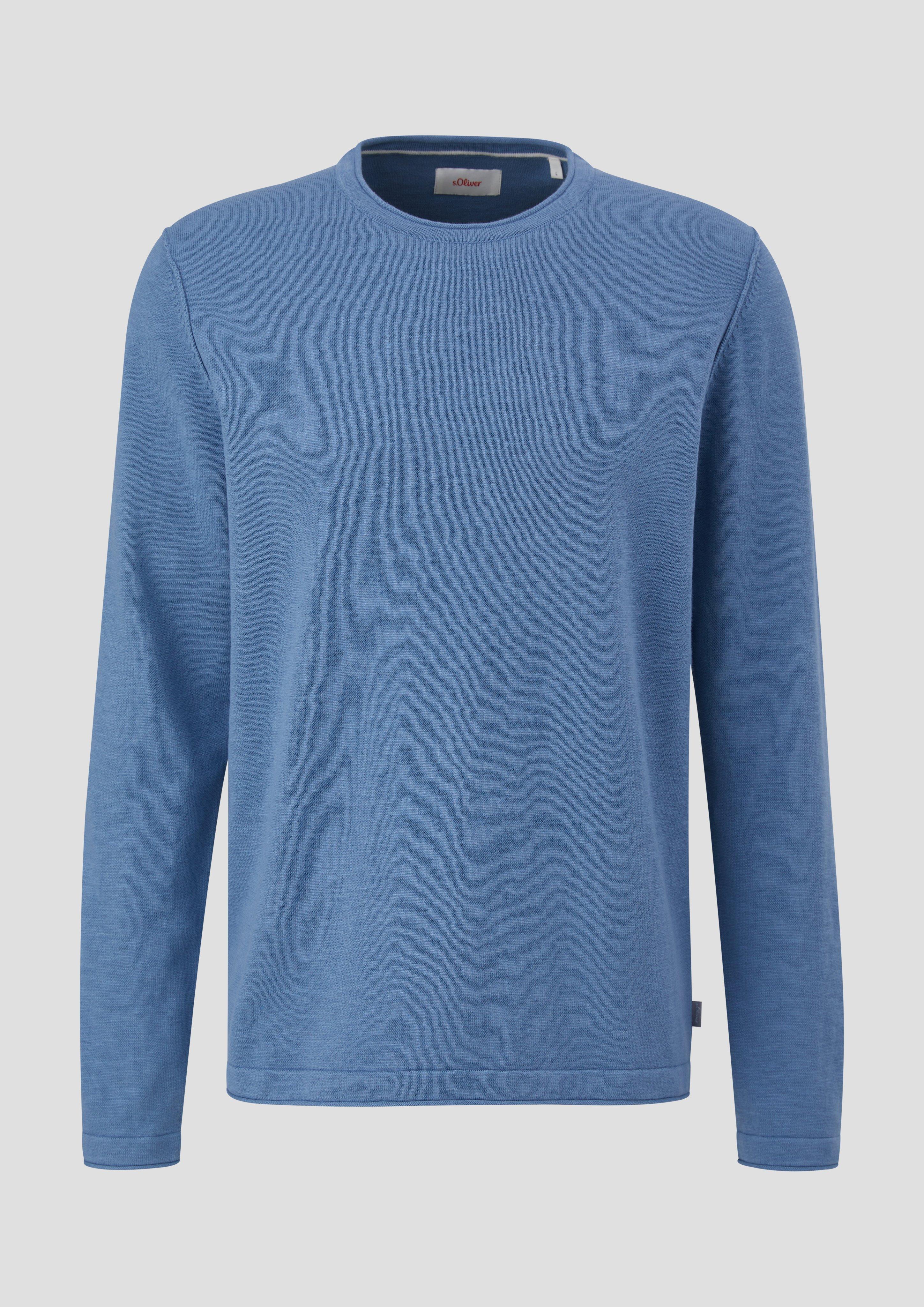 Strickpullover mit Rollkante  2141098-5402