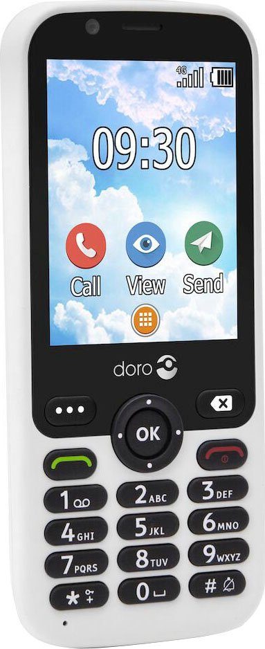 Doro 7010 Handy (7,11 cm/2,8 Zoll, 3 MP Kamera)