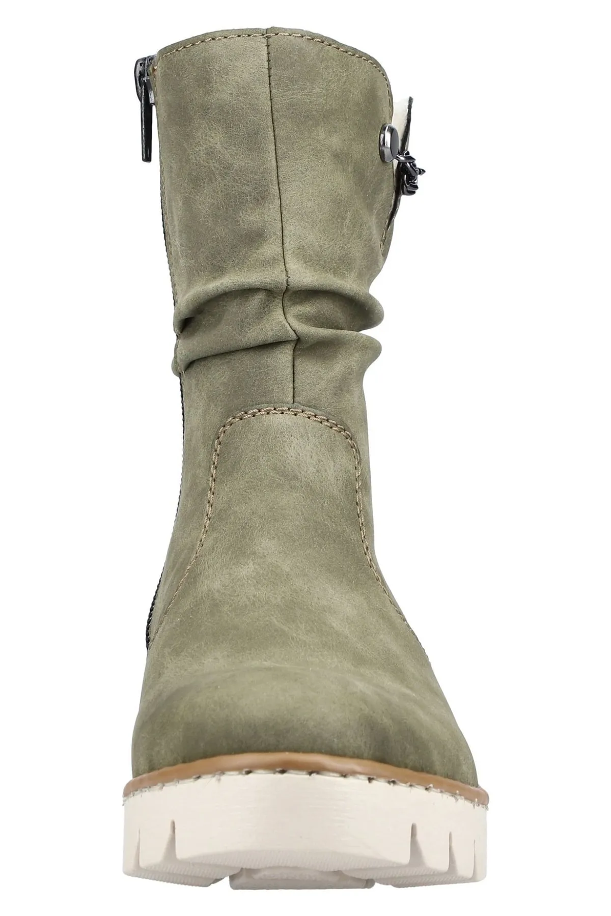 Rieker  Stiefelette - Grün - Blockabsatz