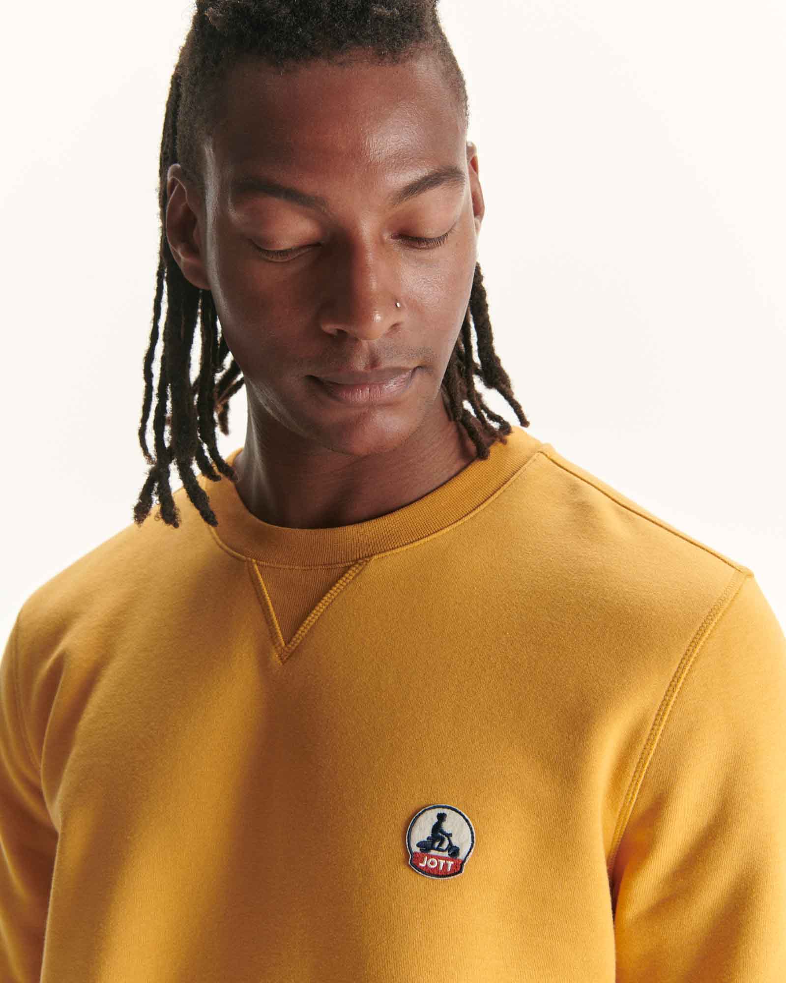 Sweat en coton biologique Malt blond Braga