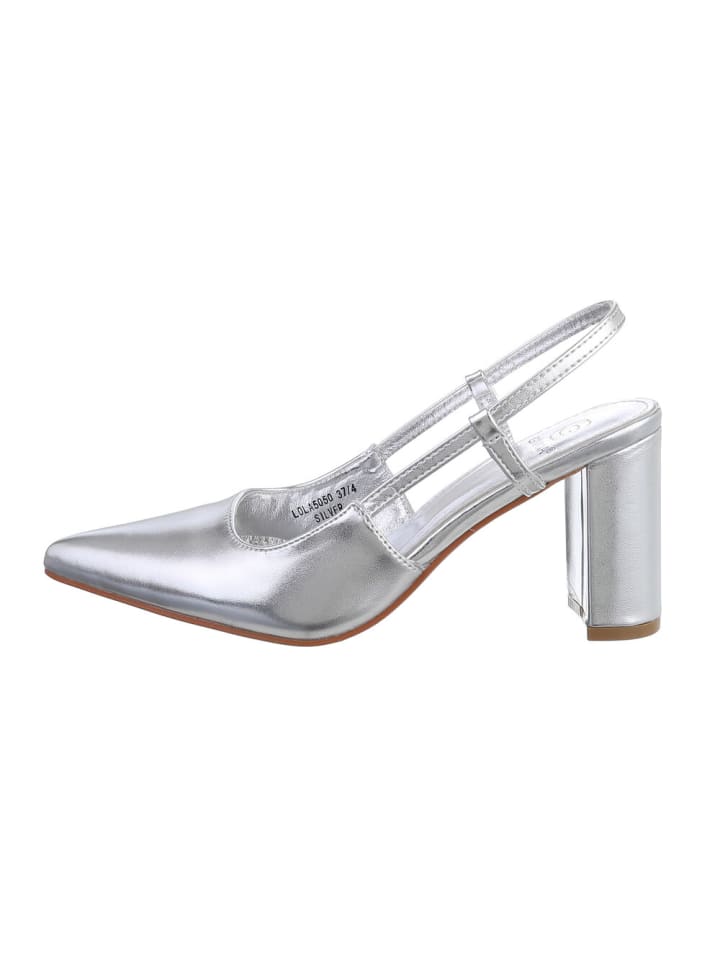 Ital-Design Pump in Silber günstig kaufen