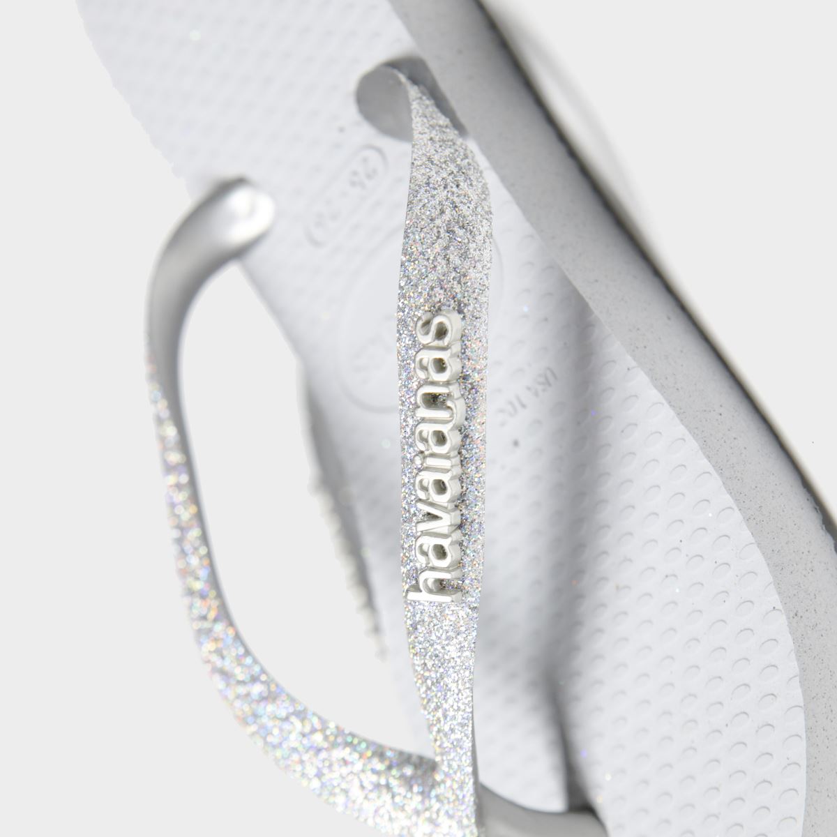 Havaianas ezüst slim csillámpor ii lány junior szandál