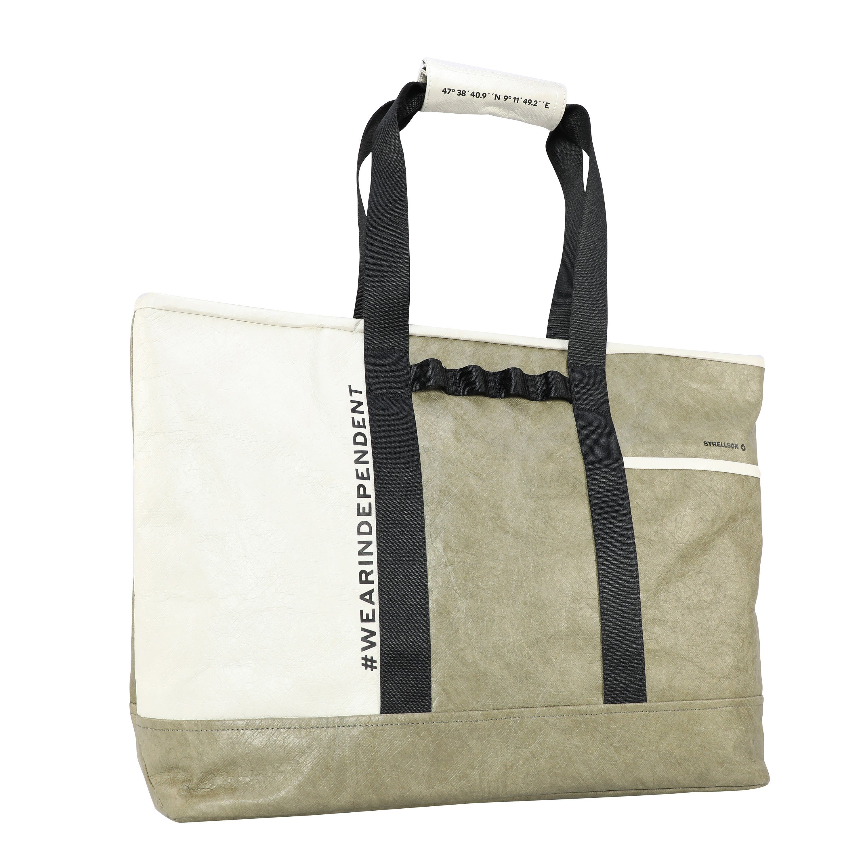 Strellson Weekender, outer: polyethylene, inner: cotton