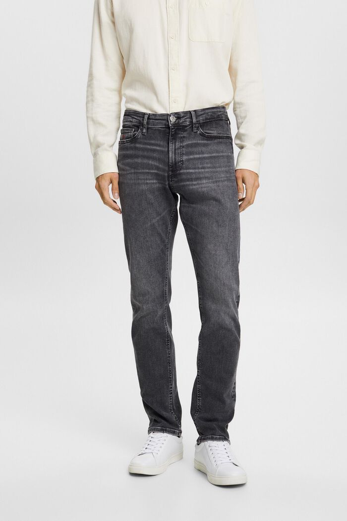 Schmale Jeans mit mittlerer Bundhöhe