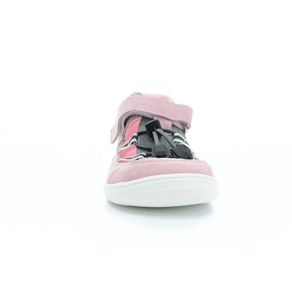 Baby Bare Febo Summer Grey / Pink Barfußsandalen