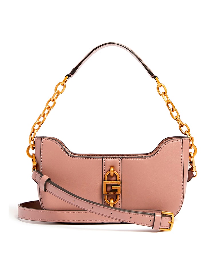 Guess Schultertasche in Rosa - (B)23 cm x (H)14 cm x (T)4 cm günstig kaufen onesize