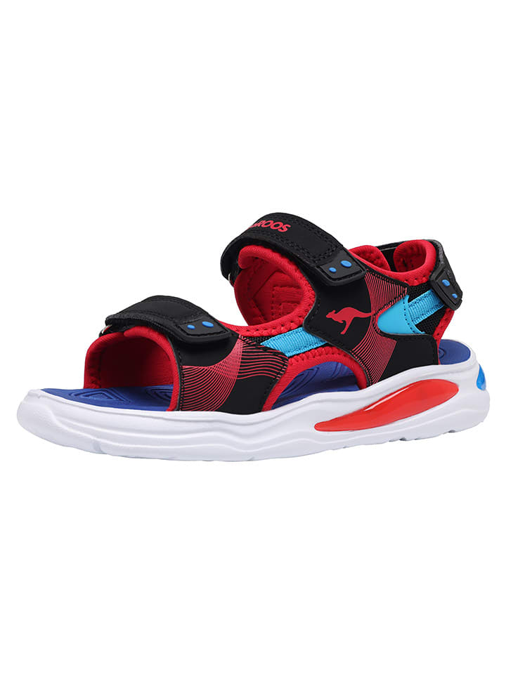 Kangaroos Sandalen in Rot/Dunkelblau günstig kaufen