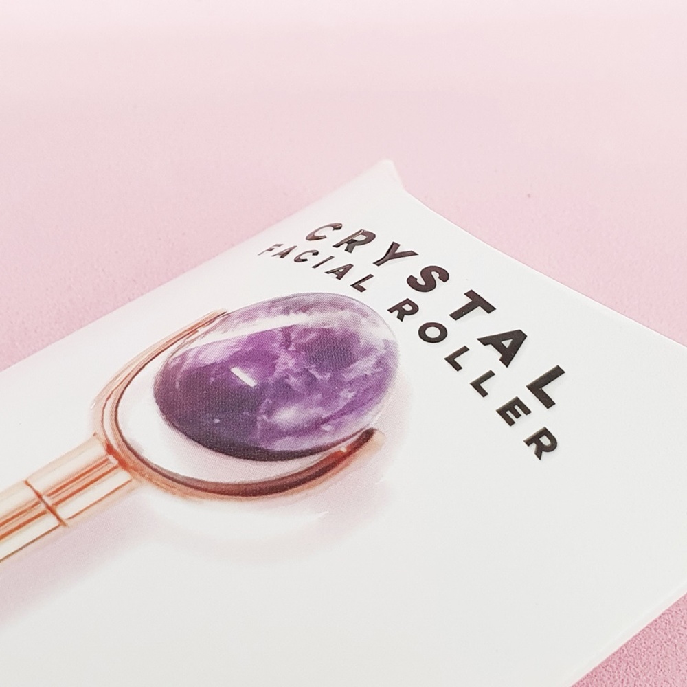 Lavay Paris Crystal Roller : Améthyste & Quartz Accessoire de Massage