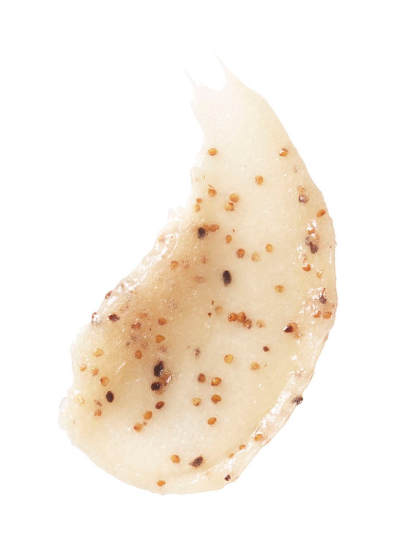 Gel de duș exfoliant și scrub corporal Laura Mercier cu migdale și nucă de cocos