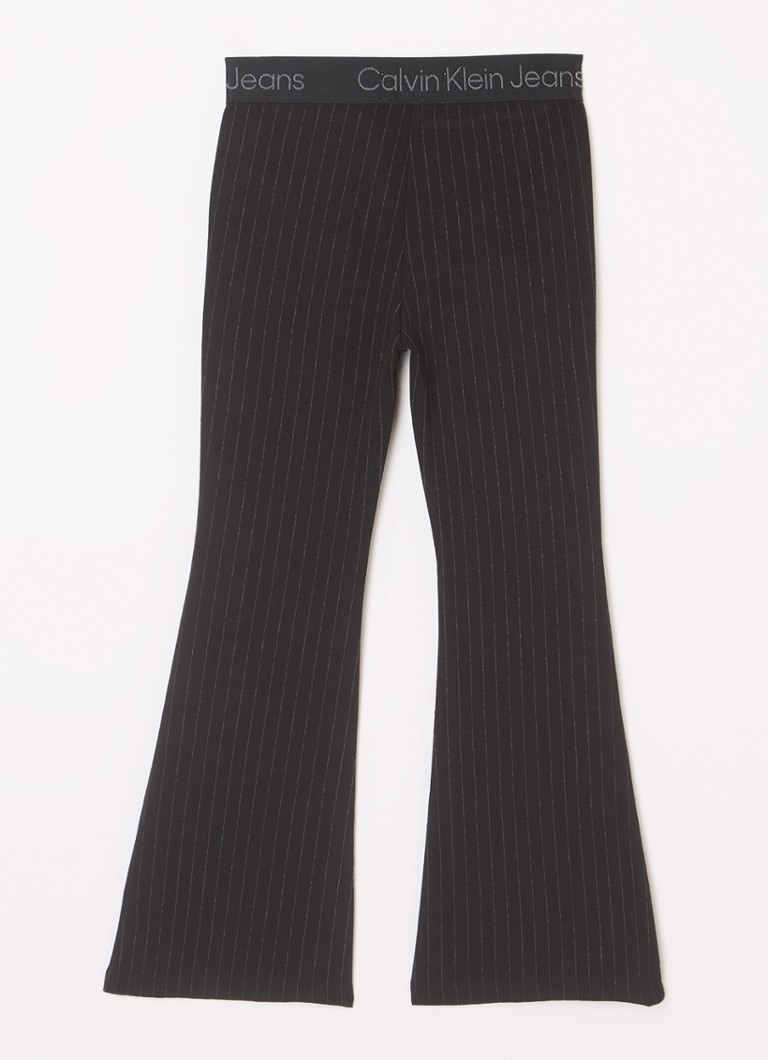 Leggings évasés Calvin Klein avec bande logotée