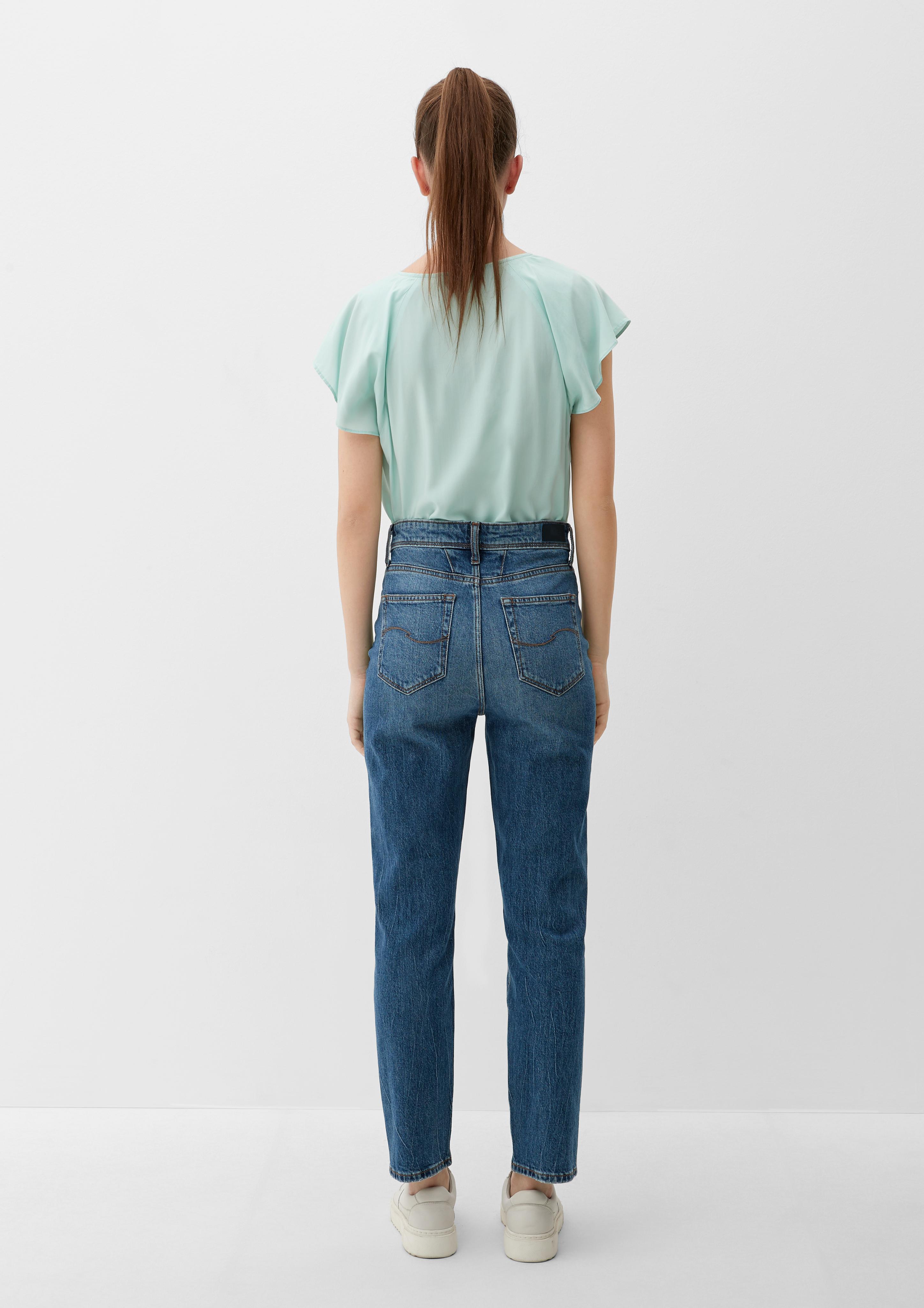 Viskosebluse mit V-Ausschnitt  2132616-6092