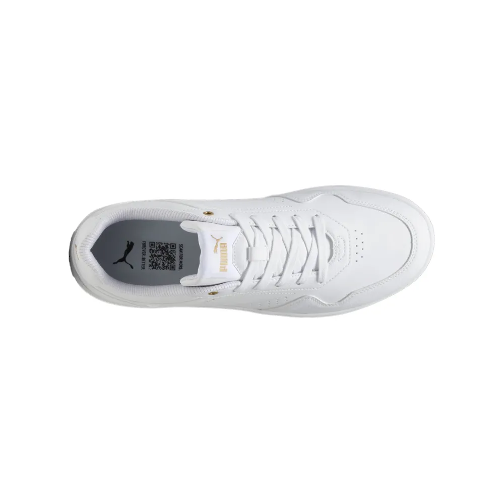 PUMA Court Classic Gold 395018/001 / weiss