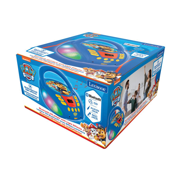Paw Patrol Bluetooth® CD-Spieler mit Lichteffekten
