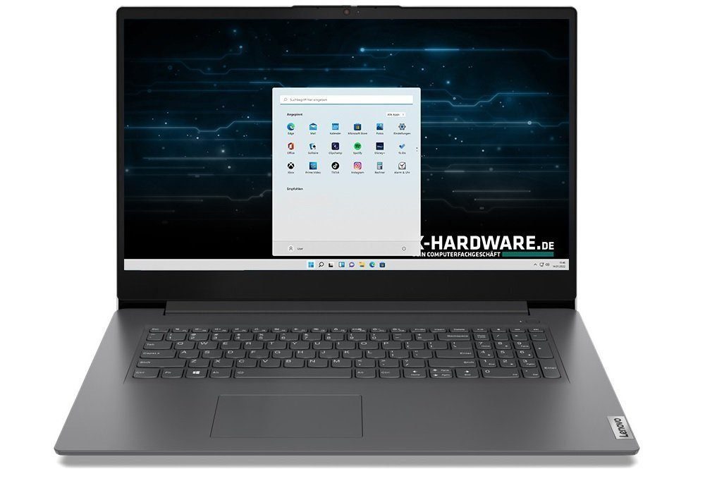 Lenovo V17 G4 IRU, Intel U300, 16GB RAM, ab 256GB NVMe, Win 11 Pro Business-Notebook (43,90 cm/17.3 Zoll, Intel U300, Intel UHD Graphics (iGPU), 256 GB SSD)