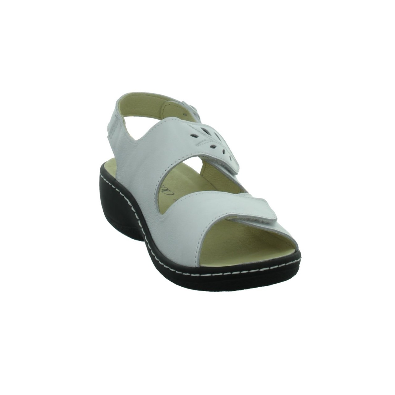 LONGO Komfort Sandalen taupe Beq-Sandl-Wörishf-30