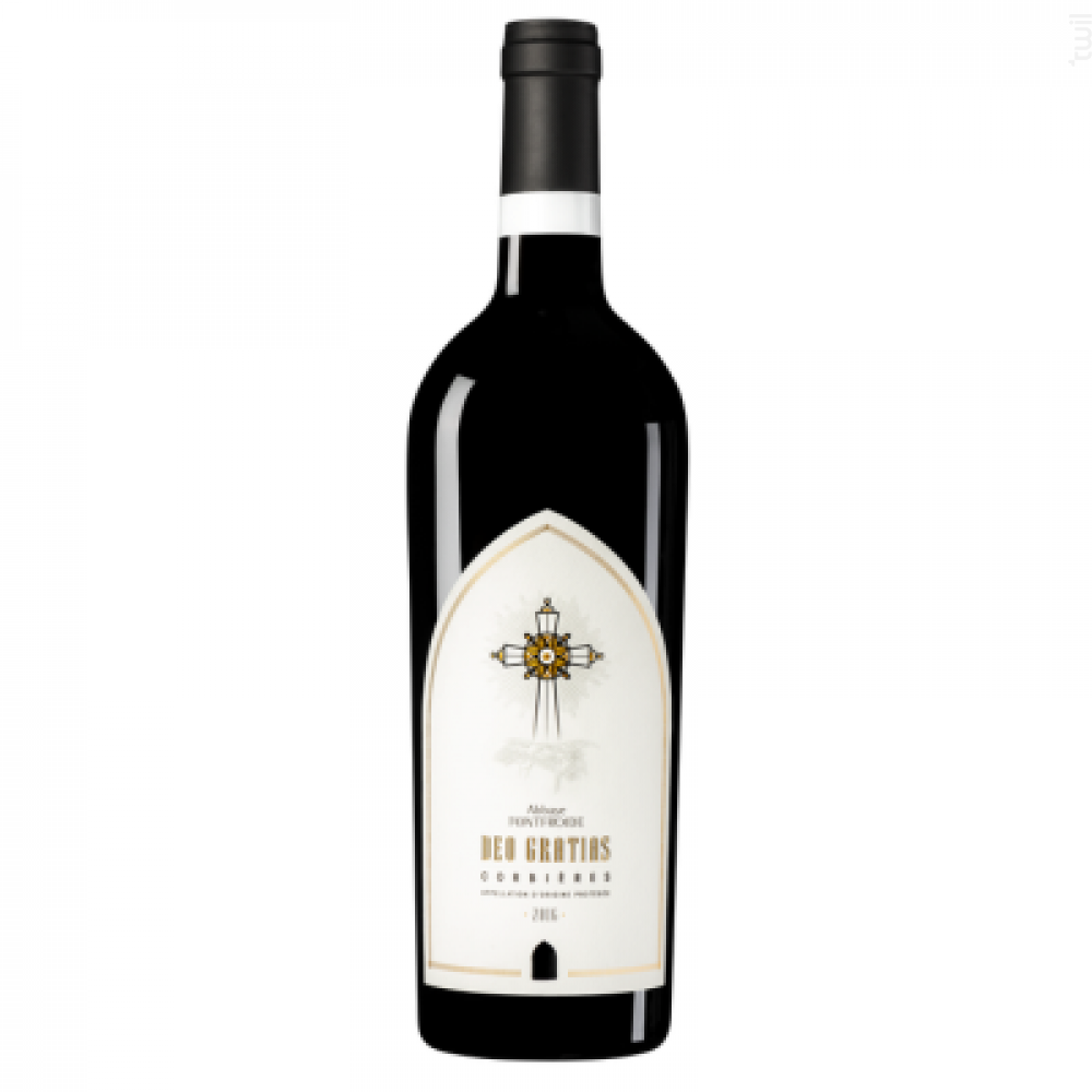 Deo Gratias Abbaye de Fontfroide Vin Rouge●Corbières 2020 75cl