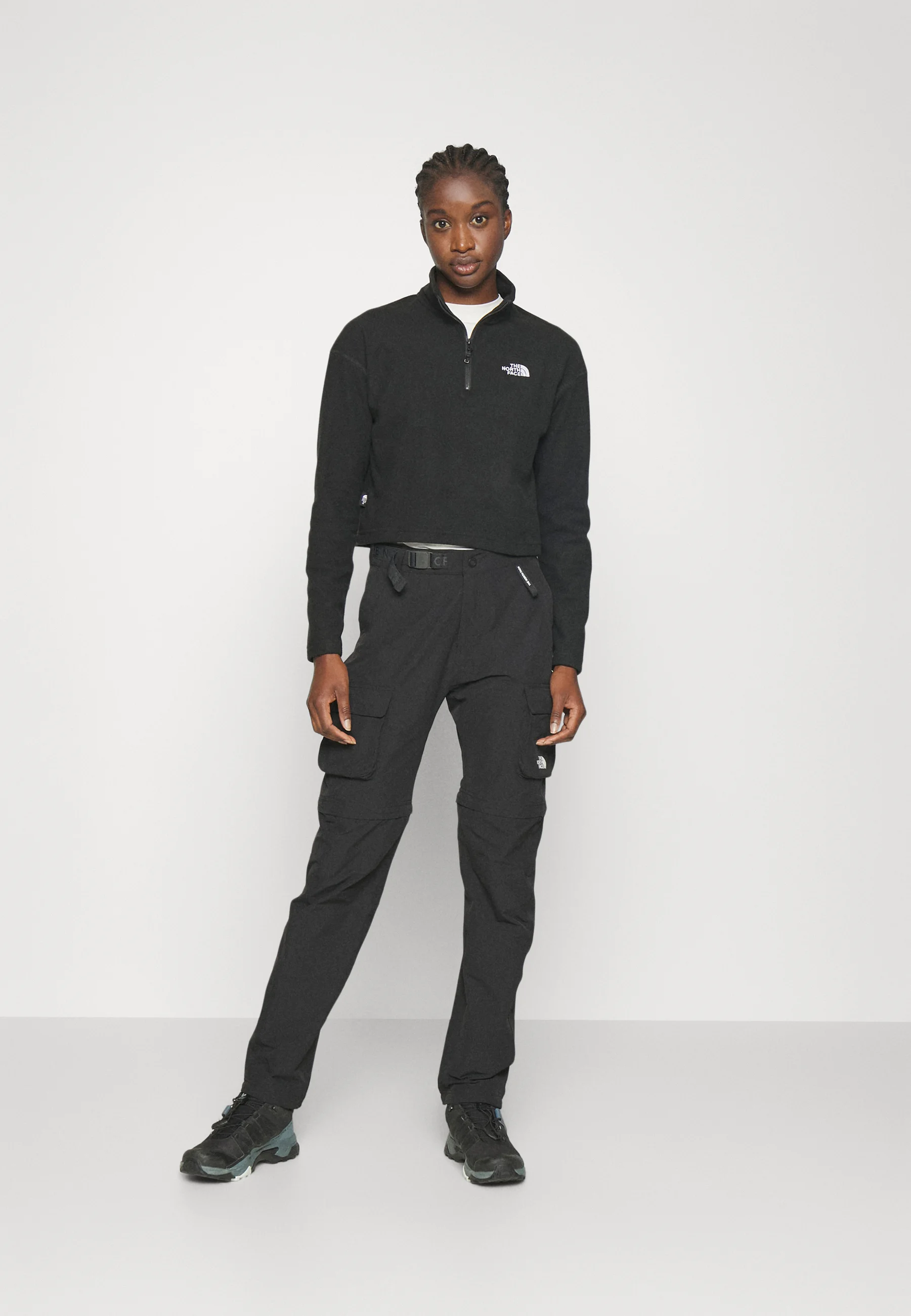 The North Face GLACIER CROPPED ¼ ZIP - Sudadera de forro polar