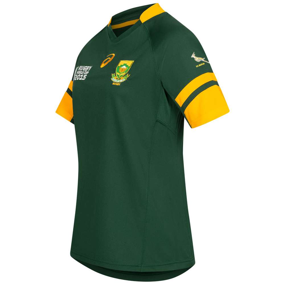 Südafrika Springboks ASICS Rugby Damen Heim Trikot 126311SR-4100