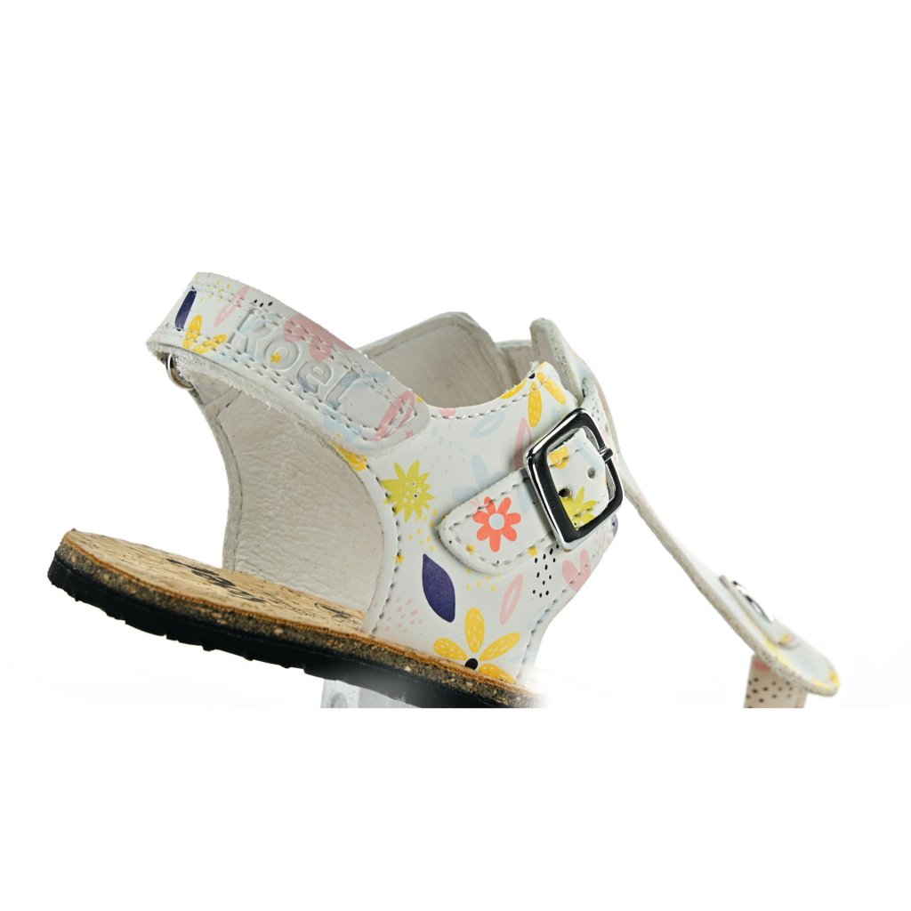 Koel Abriana Print Off White Barfußsandalen