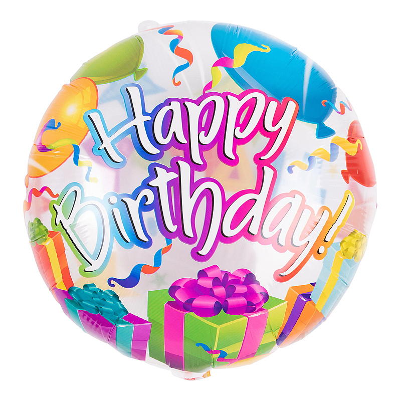 Giform Folieballong 45 cm Happy birthday