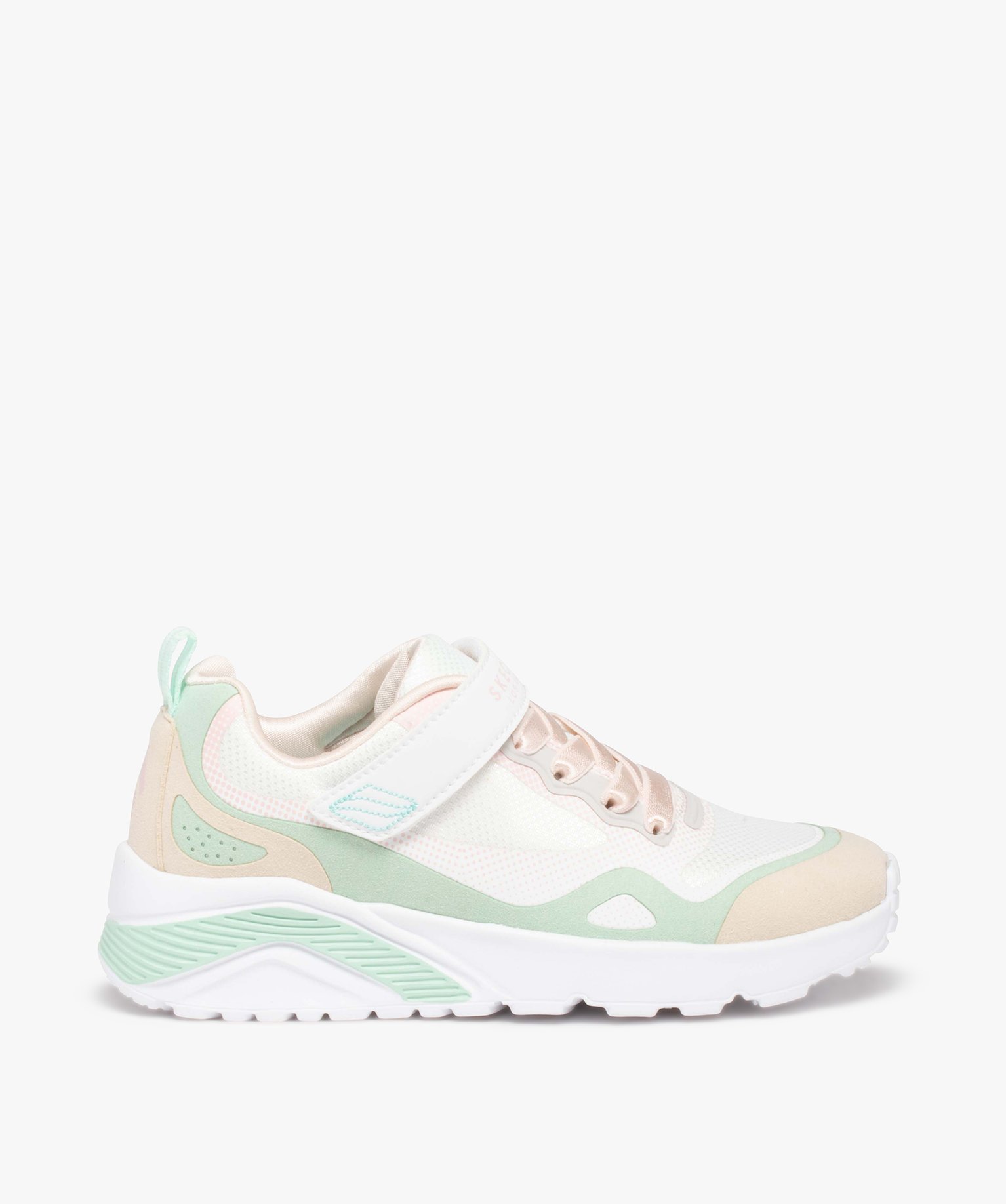 Baskets fille running extra légères – Skechers Unolite blanc | GEMO