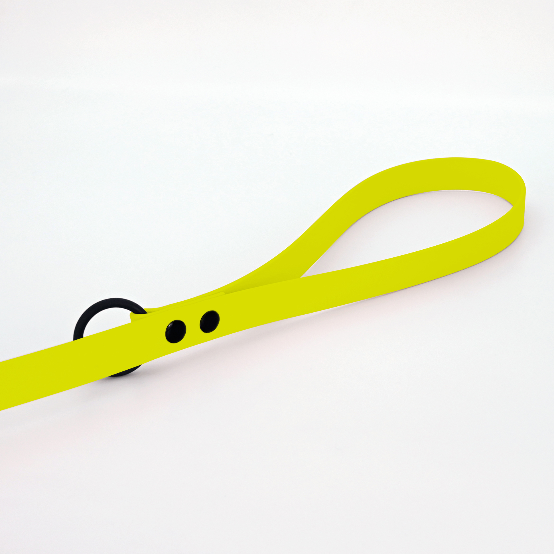 THE DOG IDEA Hundeleinen THE DOG IDEA Cityleine Biothane Khaki neon gelb