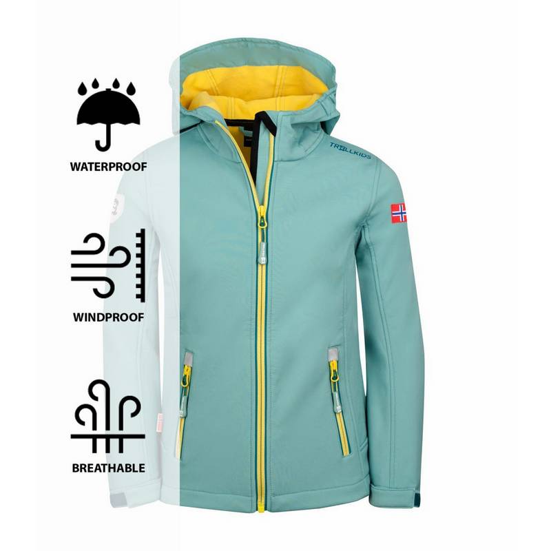 Trollkids Trollfjord Softshelljacke Mädchen