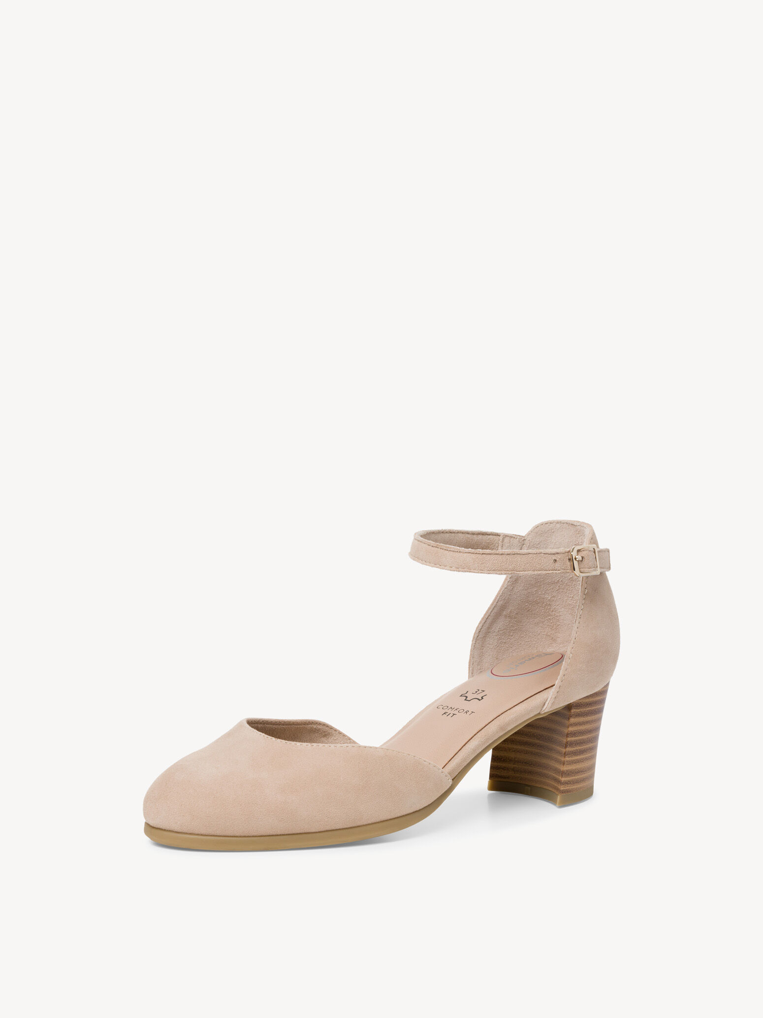 Escarpin en cuir - beige