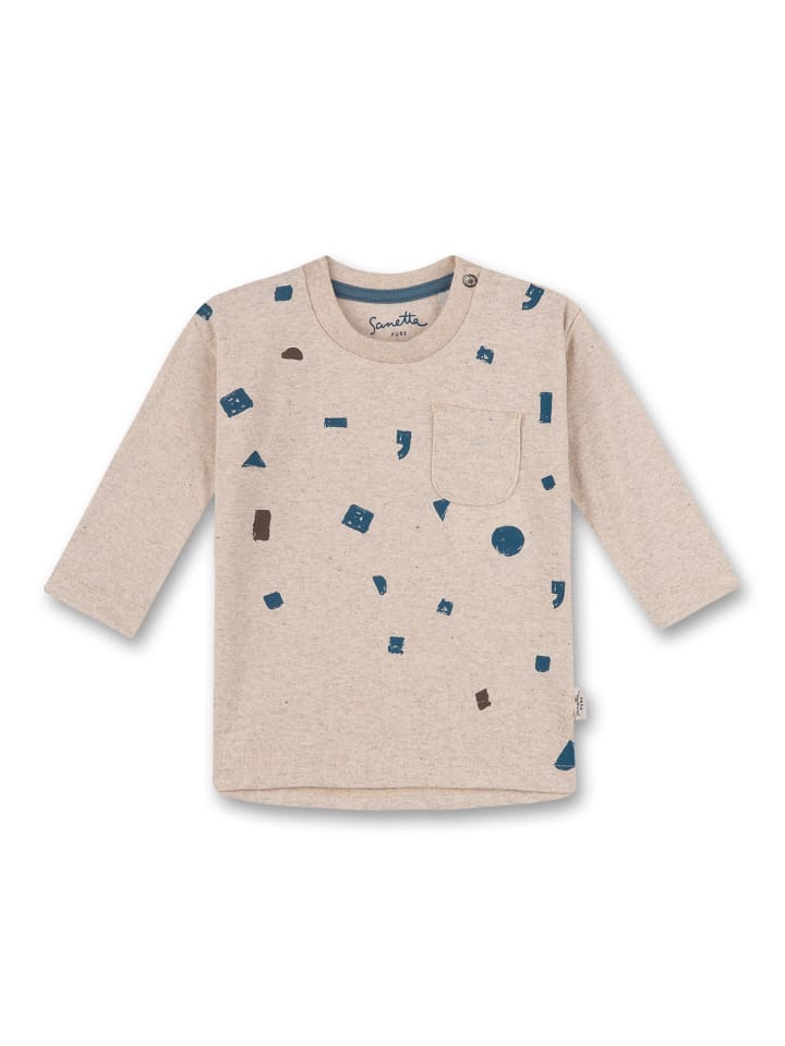 Sanetta Langarmshirt in Beige günstig kaufen 62