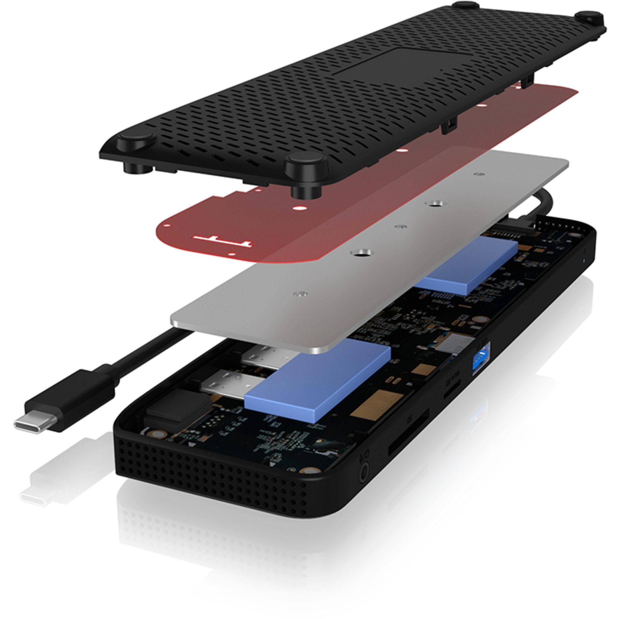 ICY BOX Laptop-Dockingstation ICY BOX IB-DK2116-C, Dockingstation, (USB-C, HDMI