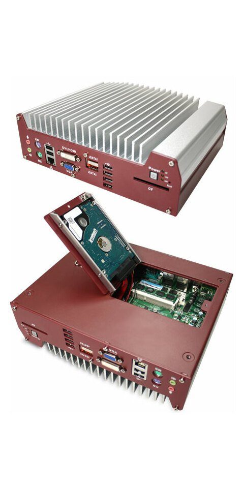 Neousys Nuvo-1003B (Intel Core i5 / i7, 3x LAN) Mini-PC